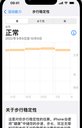 西双版纳iPhone手机维修如何在iPhone开启'步行稳定性通知'