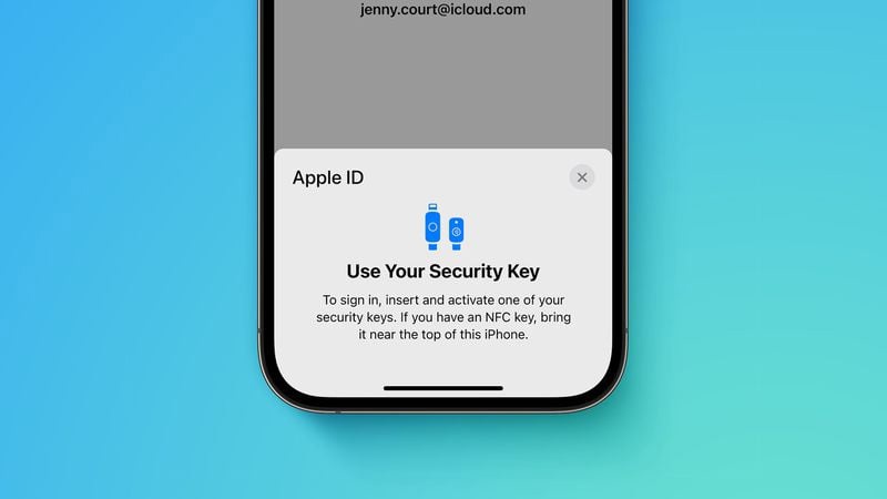 西双版纳苹果手机维修分享iOS 16.3 新增的 Apple ID 的安全密钥有什么功能 