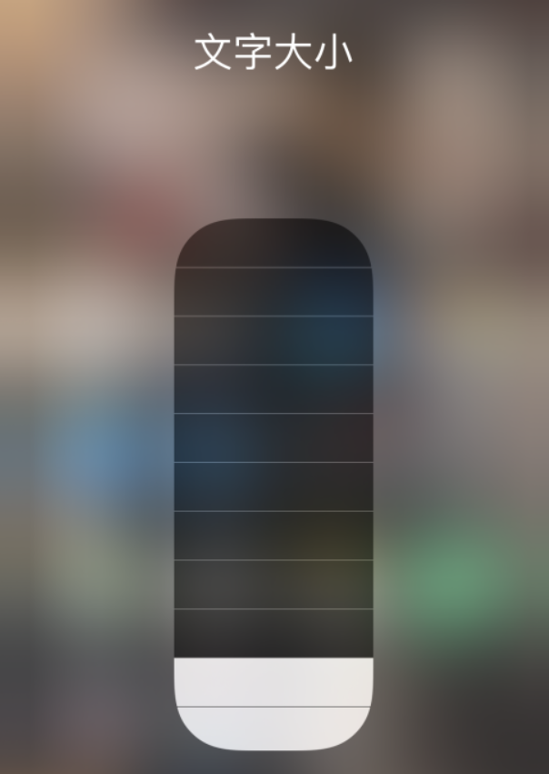西双版纳苹果手机维修分享小技巧：在 iPhone 控制中心快速调节字体大小 