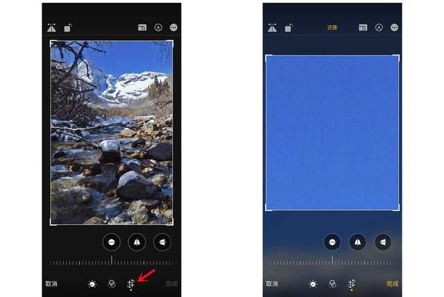 西双版纳苹果手机维修分享iPhone手机如何使用裁剪功能隐藏照片 